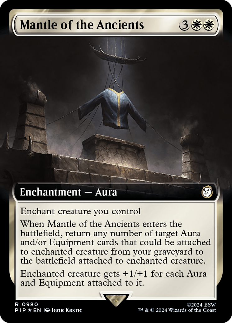 Mantle of the Ancients (Extended Art) (Surge Foil) [Fallout] | Total Play