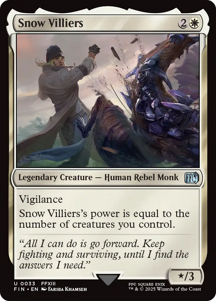 Snow Villiers [FINAL FANTASY] | Total Play