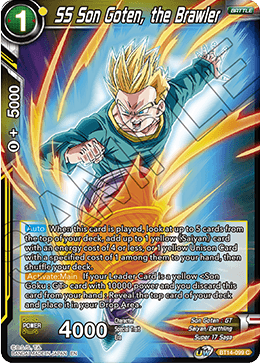 SS Son Goten, the Brawler (BT14-099) [Cross Spirits] | Total Play