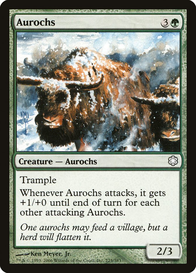Aurochs [Coldsnap Theme Decks] | Total Play