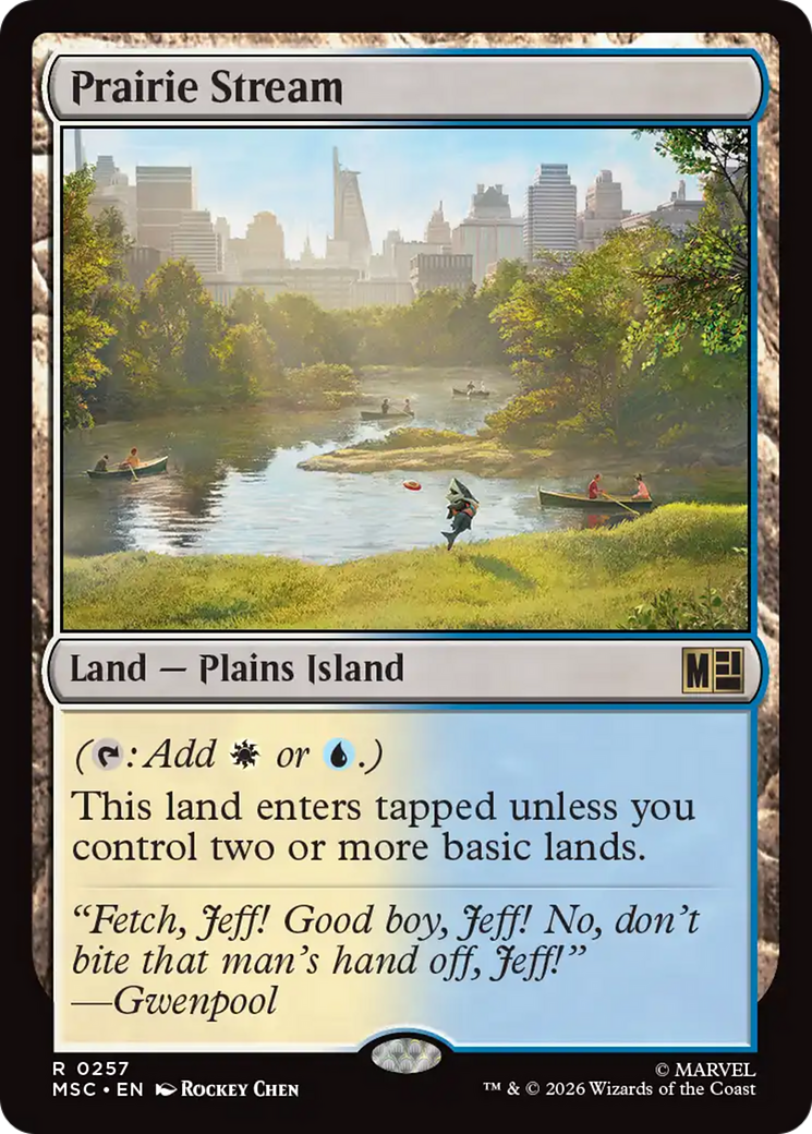 Prairie Stream [Marvel Super Heroes Commander] | Total Play
