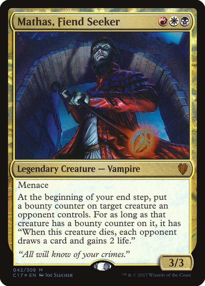 Mathas, Fiend Seeker [Commander 2017] | Total Play
