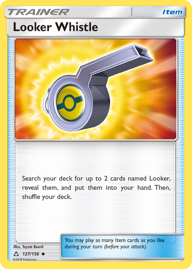 Looker Whistle (127/156) [Sun & Moon: Ultra Prism] | Total Play