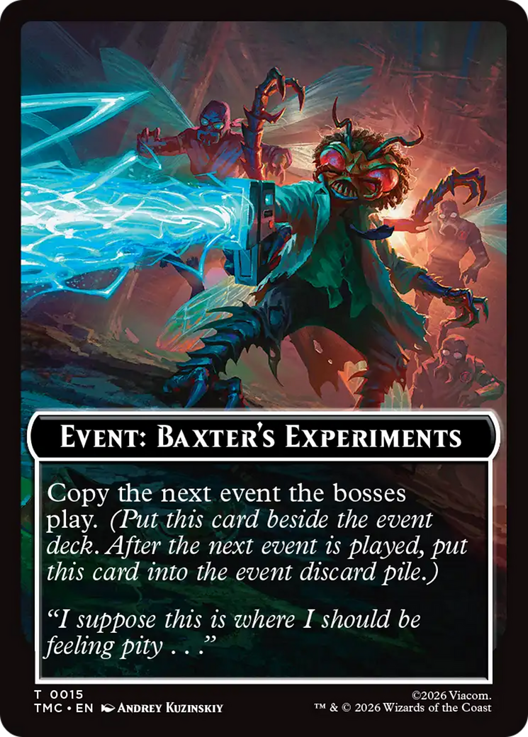 Event: Baxter's Experiments [Teenage Mutant Ninja Turtles Commander Tokens] | Total Play