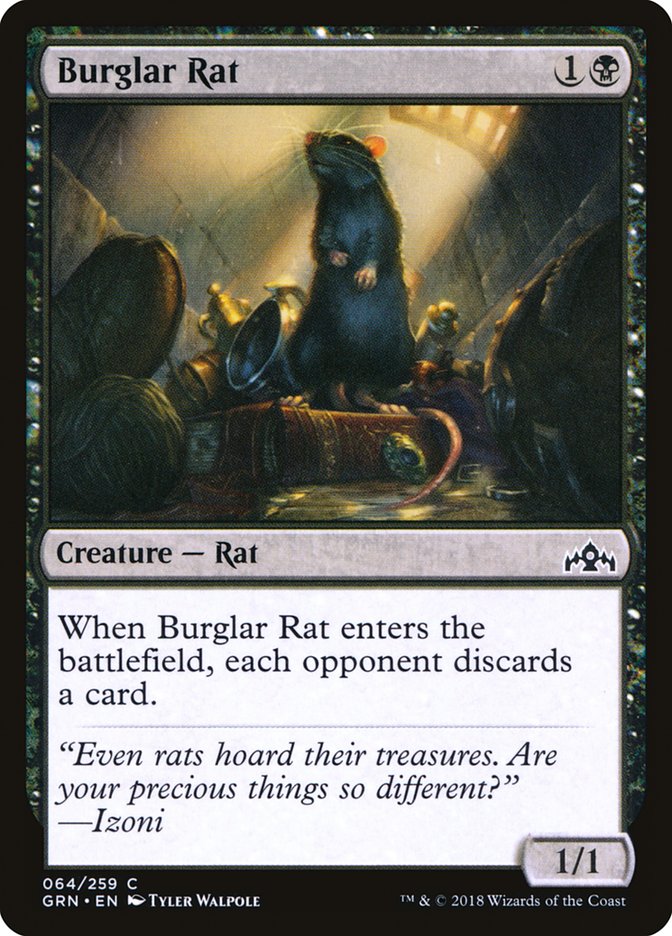Burglar Rat [Guilds of Ravnica] | Total Play