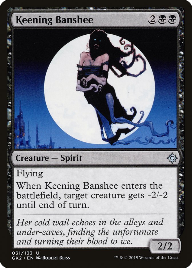 Keening Banshee [Ravnica Allegiance Guild Kit] | Total Play