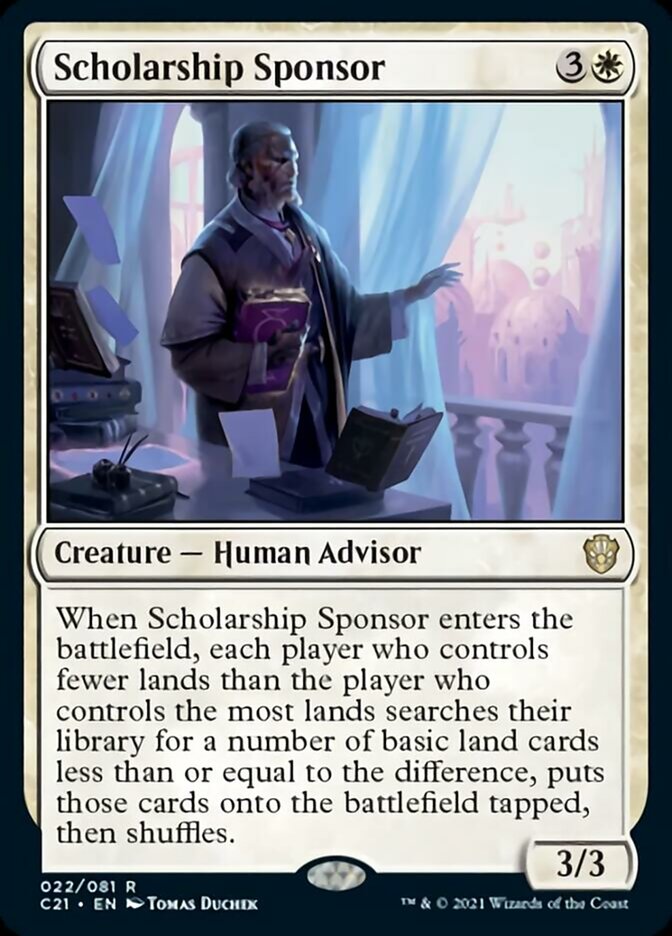 Scholarship Sponsor [Commander 2021] | Total Play
