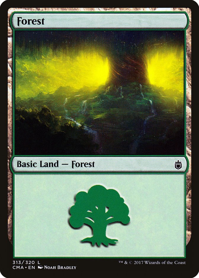 Forest (313) [Commander Anthology] | Total Play