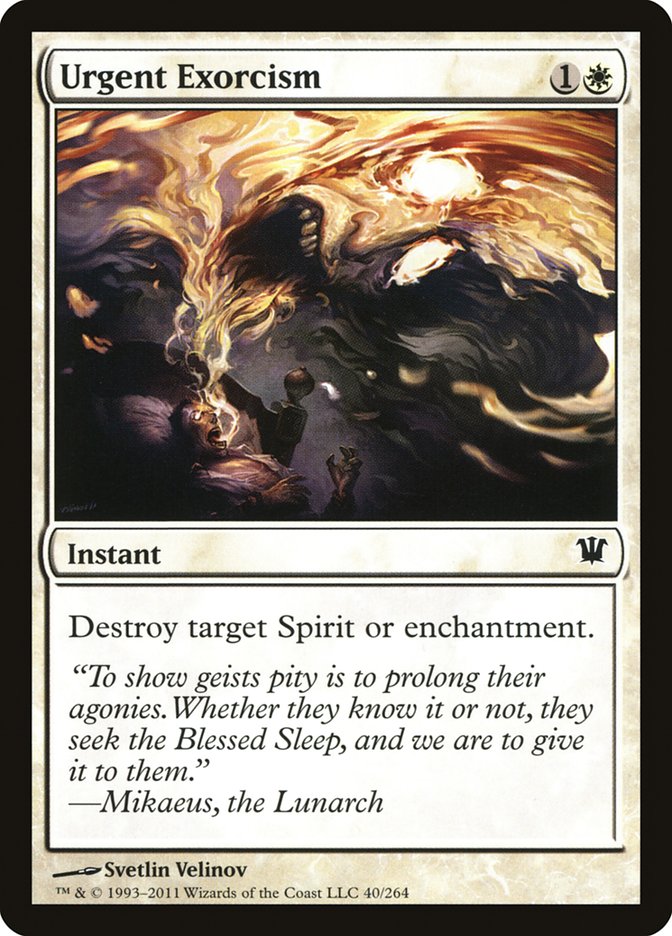 Urgent Exorcism [Innistrad] | Total Play