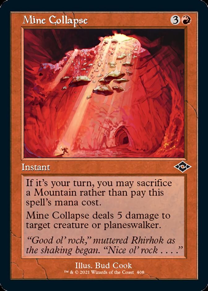 Mine Collapse (Retro Foil Etched) [Modern Horizons 2] | Total Play