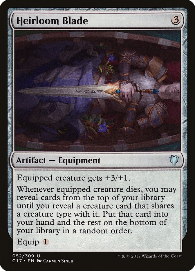 Heirloom Blade [Commander 2017] | Total Play
