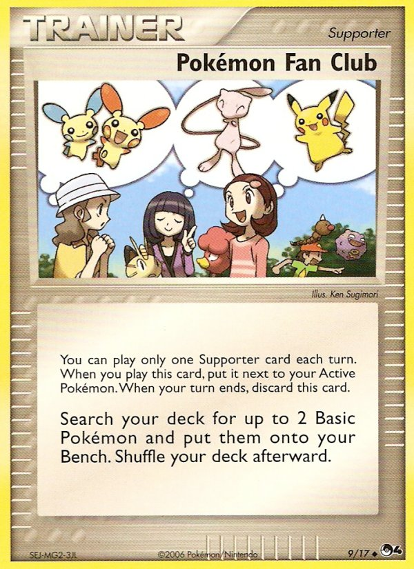Pokemon Fan Club (9/17) [POP Series 4] | Total Play