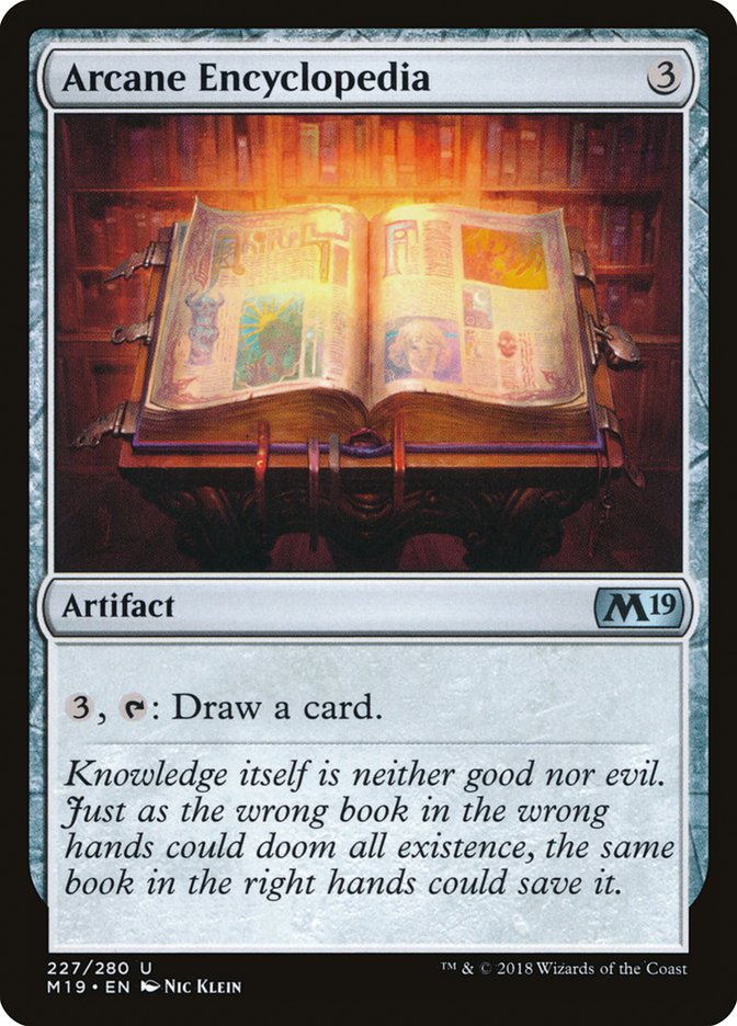 Arcane Encyclopedia [Core Set 2019] | Total Play