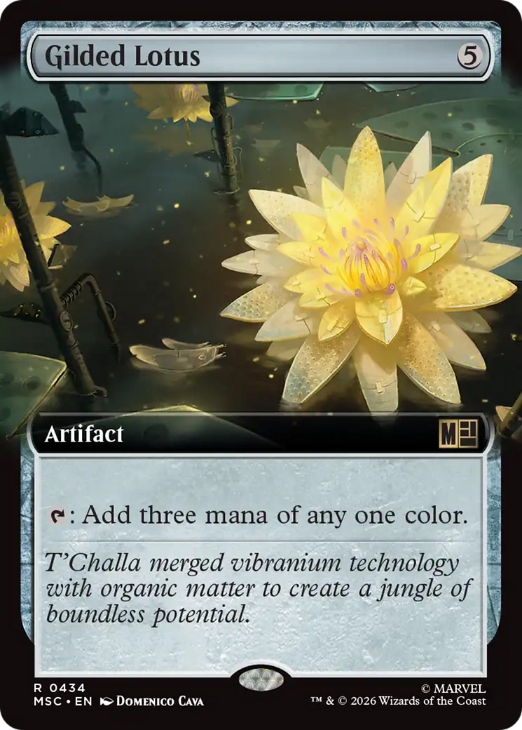 Gilded Lotus (Extended Art) [Marvel Super Heroes Commander] | Total Play