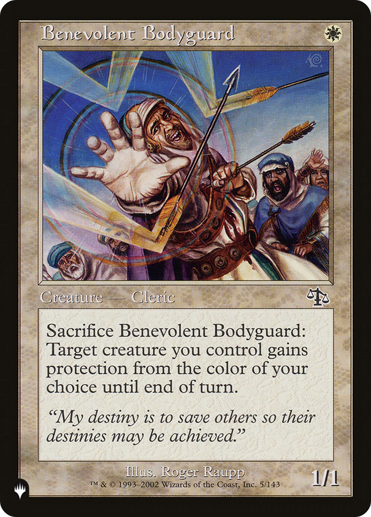 Benevolent Bodyguard [The List] | Total Play