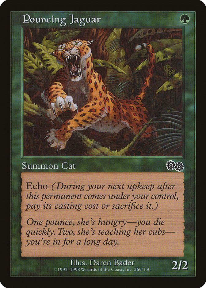 Pouncing Jaguar [Urza's Saga] | Total Play