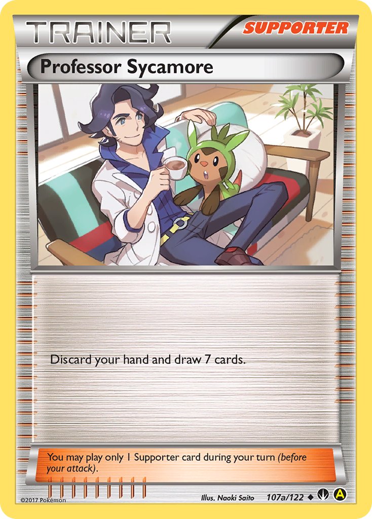 Professor Sycamore (107a/122) [Alternate Art Promos] | Total Play