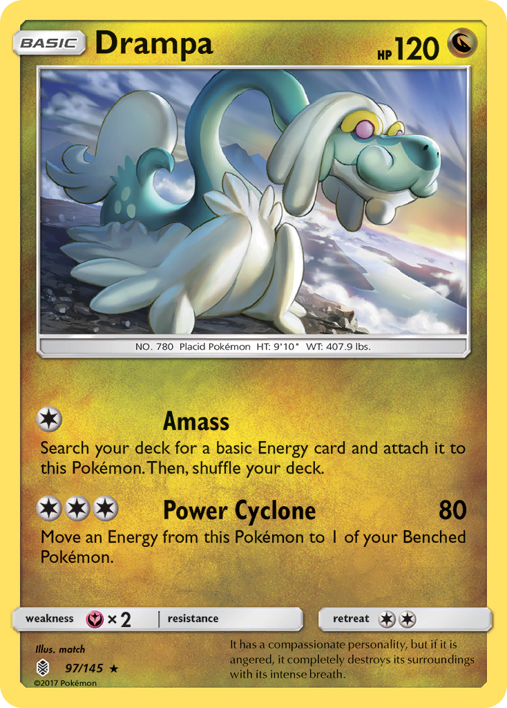 Drampa (97/145) [Sun & Moon: Guardians Rising] | Total Play