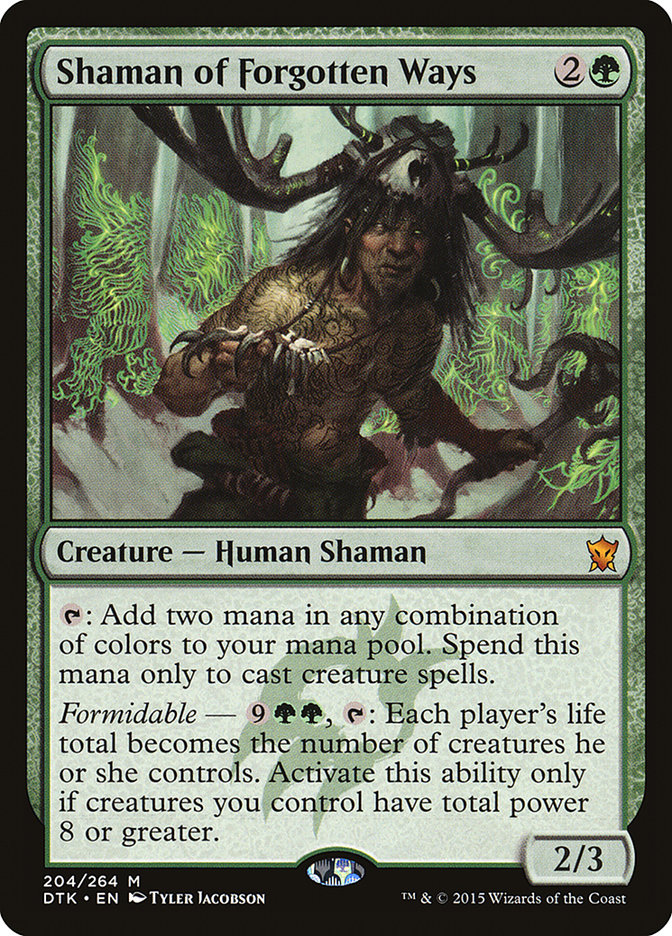 Shaman of Forgotten Ways [Dragons of Tarkir] | Total Play