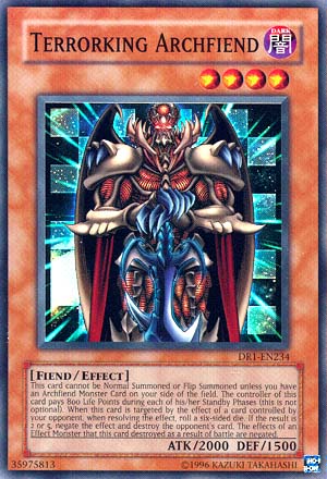Terrorking Archfiend [DR1-EN234] Super Rare | Total Play