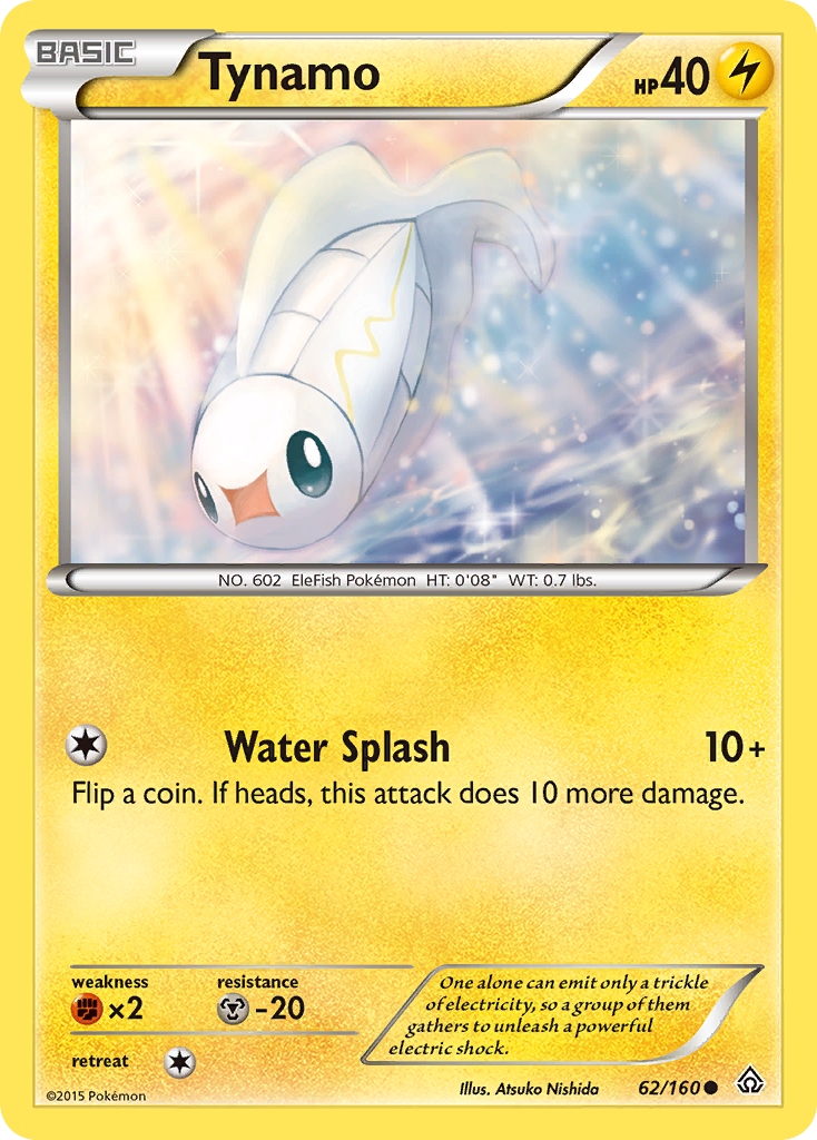 Tynamo (62/160) [XY: Primal Clash] | Total Play