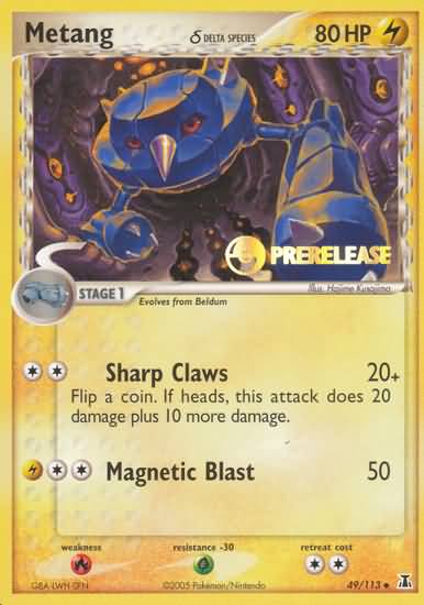 Metang (49/113) (Delta Species) (Prerelease Promo) [EX: Delta Species] | Total Play