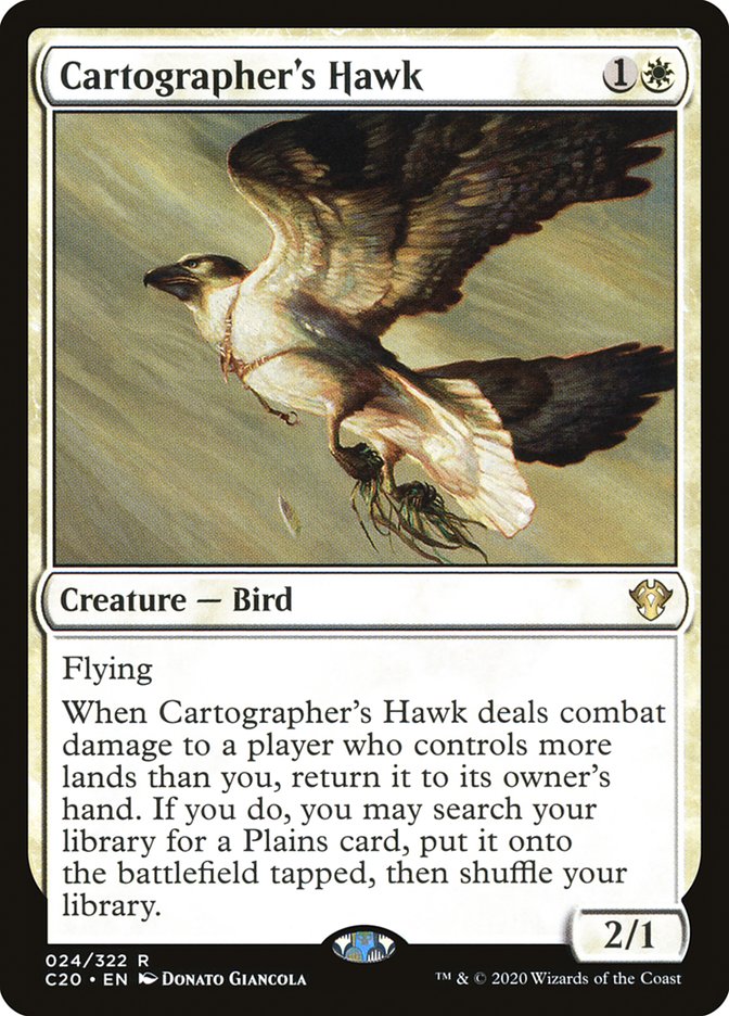 Cartographer's Hawk [Commander 2020] | Total Play