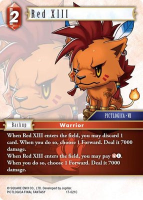 Red XIII [Rebellion's Call] | Total Play