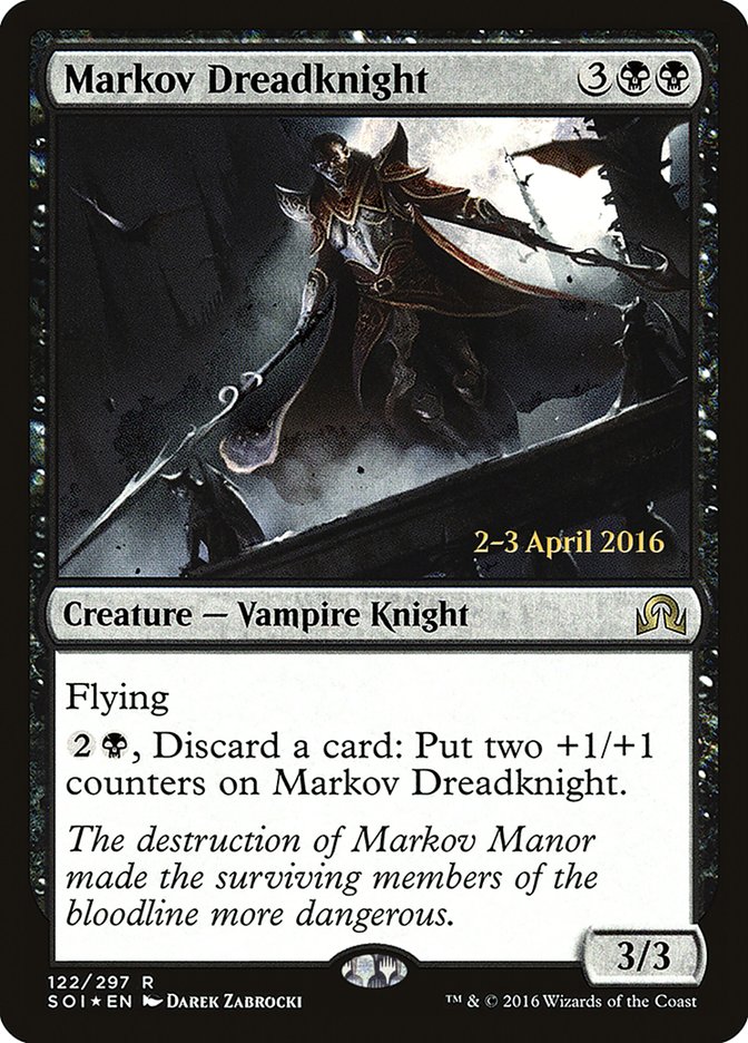 Markov Dreadknight [Shadows over Innistrad Prerelease Promos] | Total Play