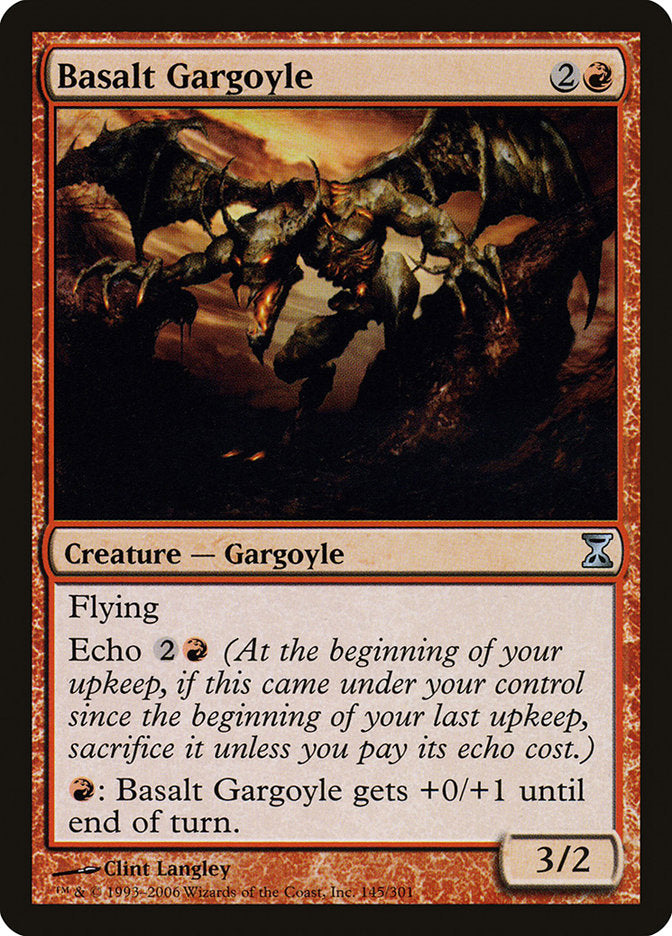 Basalt Gargoyle [Time Spiral] | Total Play