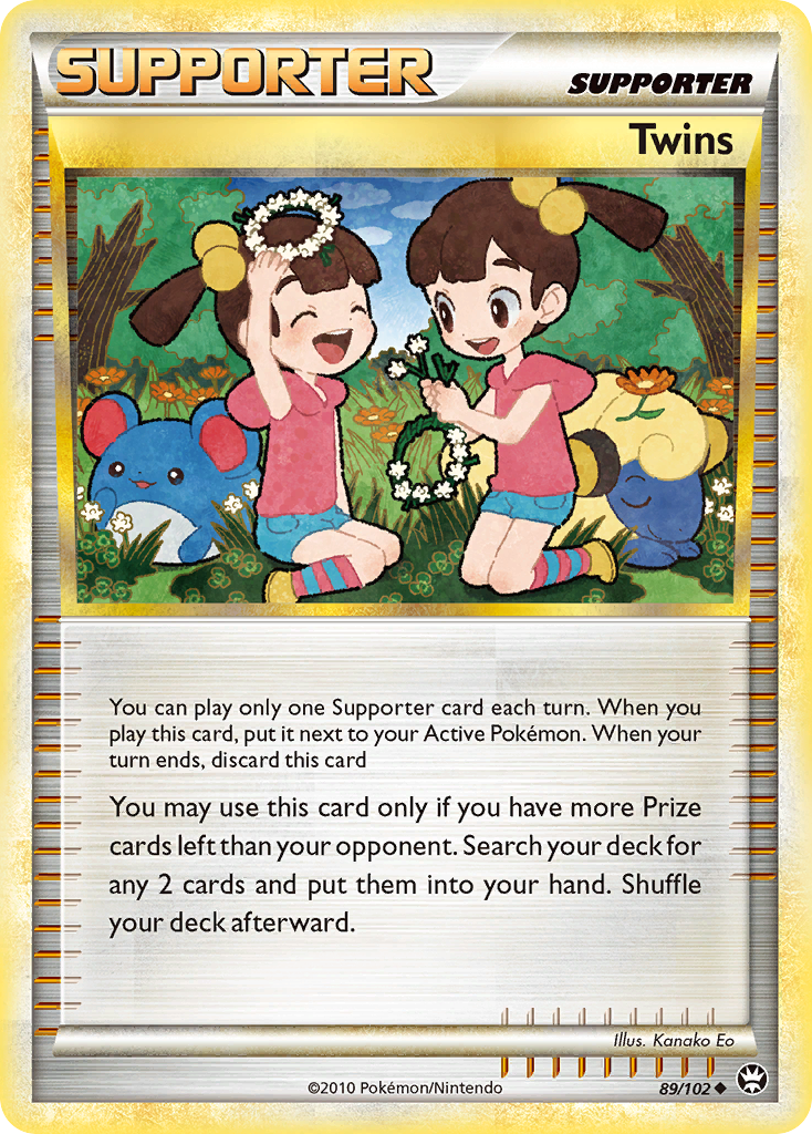 Twins (89/102) [HeartGold & SoulSilver: Triumphant] | Total Play