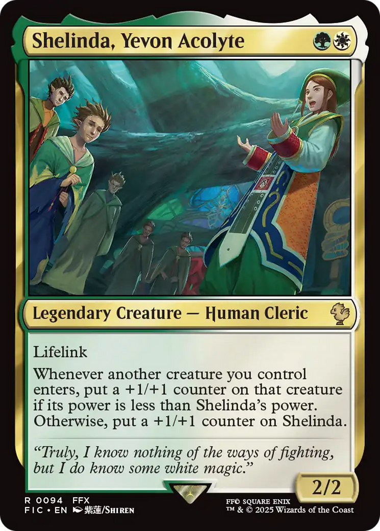 Shelinda, Yevon Acolyte [FINAL FANTASY Commander] | Total Play