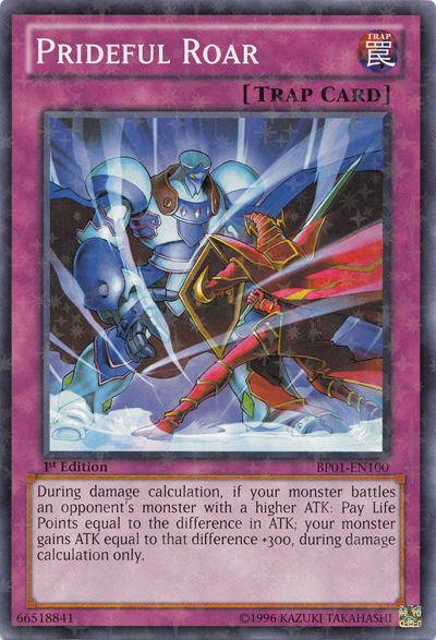 Prideful Roar [BP01-EN100] Starfoil Rare | Total Play