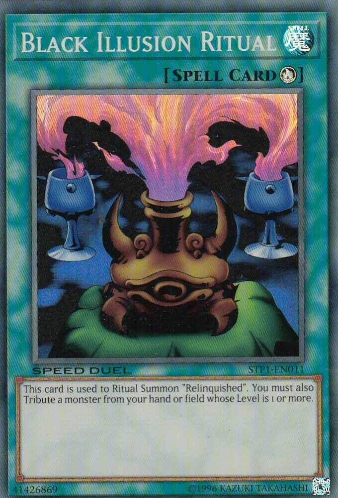 Black Illusion Ritual [STP1-EN011] Super Rare | Total Play