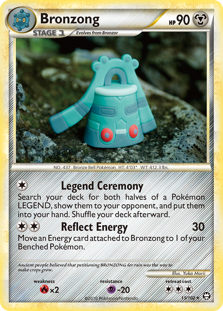 Bronzong (15/102) [HeartGold & SoulSilver: Triumphant] | Total Play