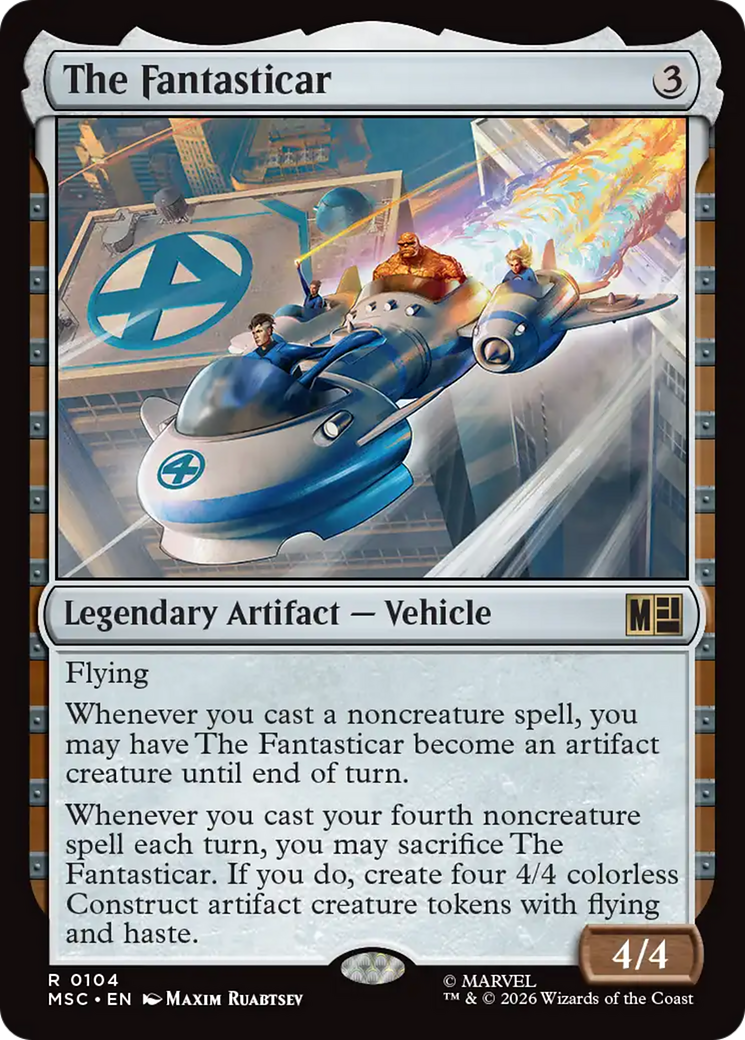 The Fantasticar [Marvel Super Heroes Commander] | Total Play