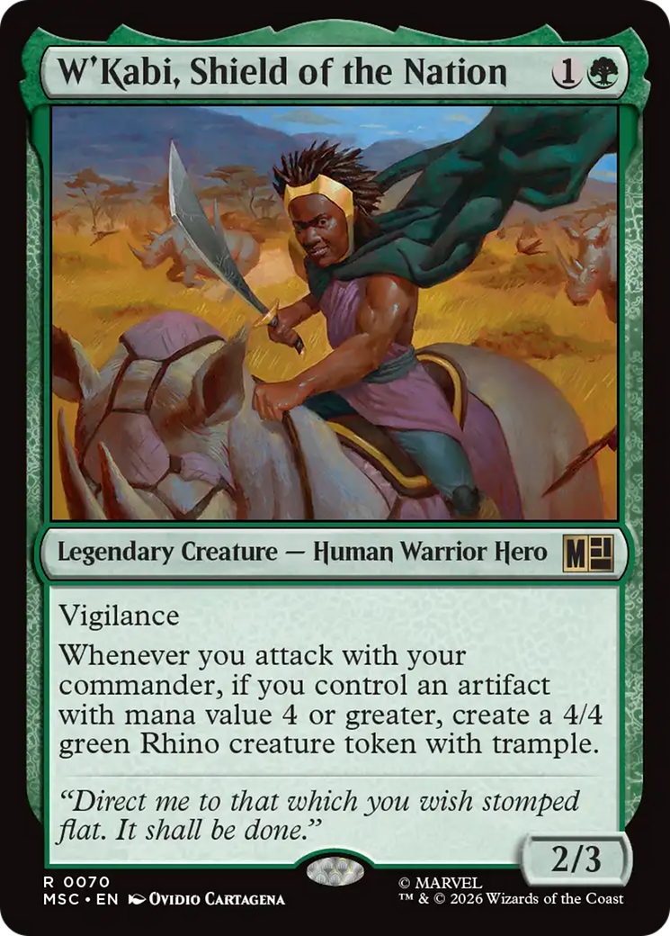 W'Kabi, Shield of the Nation [Marvel Super Heroes Commander] | Total Play