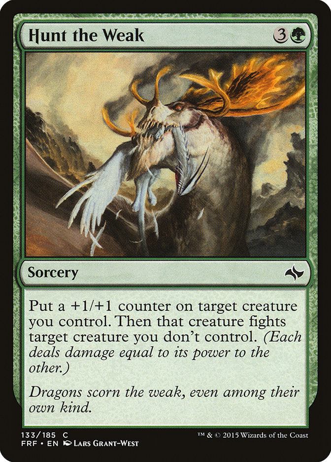 Hunt the Weak [Fate Reforged] | Total Play