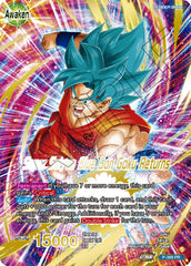 Son Goku // Super Saiyan Blue Son Goku Returns (Gold-Stamped) (P-399) [Promotion Cards] | Total Play