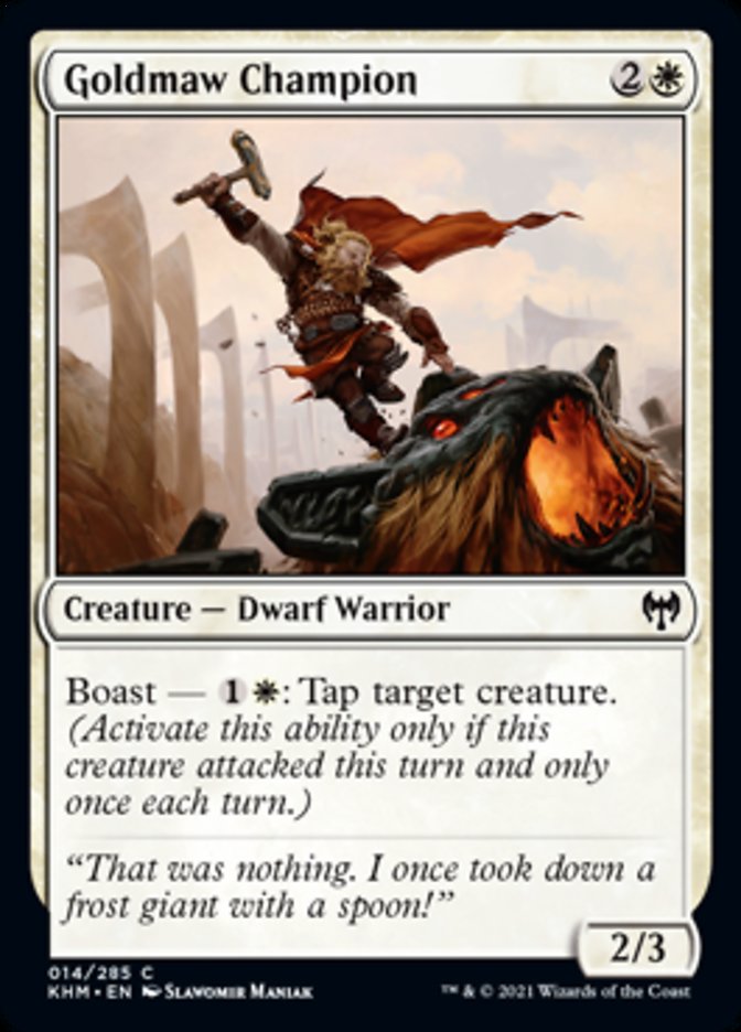 Goldmaw Champion [Kaldheim] | Total Play