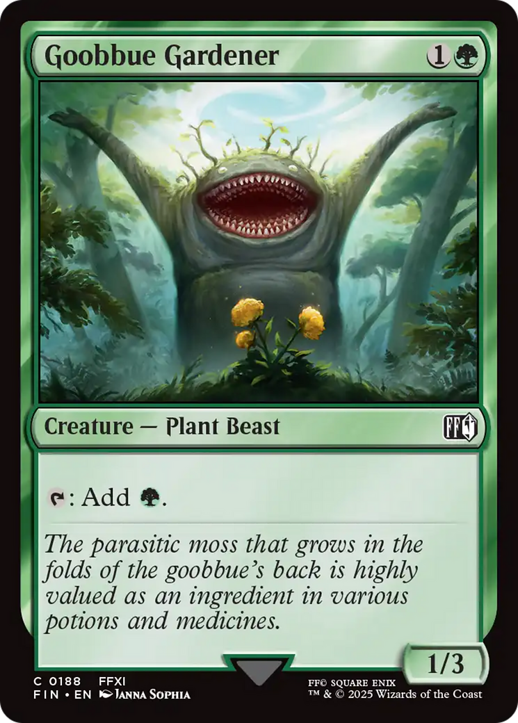 Goobbue Gardener [FINAL FANTASY] | Total Play
