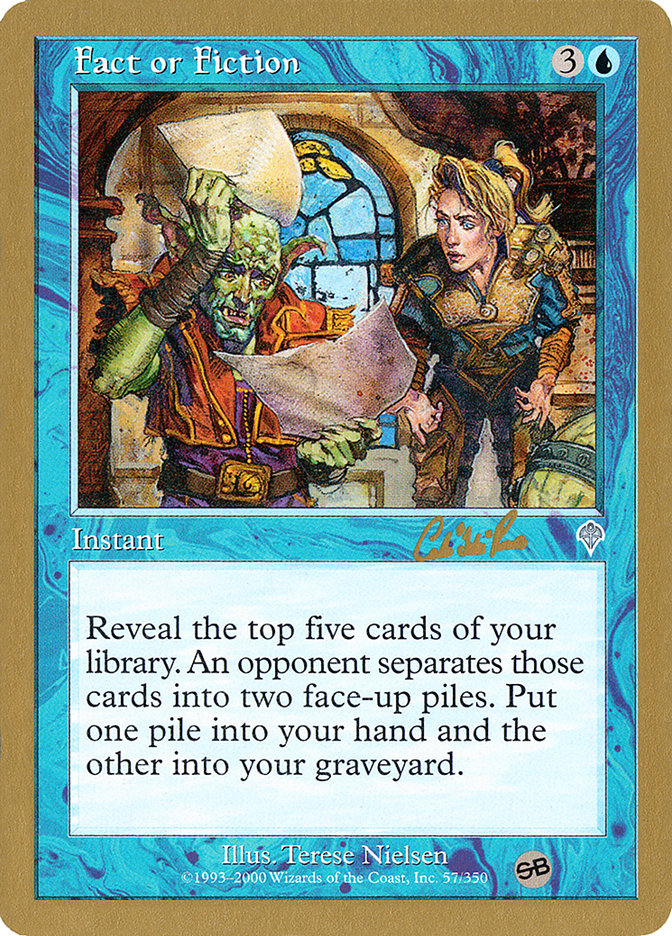 Fact or Fiction (Carlos Romao) (SB) [World Championship Decks 2002] | Total Play