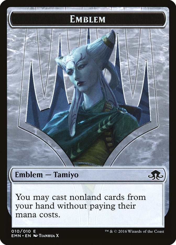 Tamiyo, Field Researcher Emblem [Eldritch Moon Tokens] | Total Play