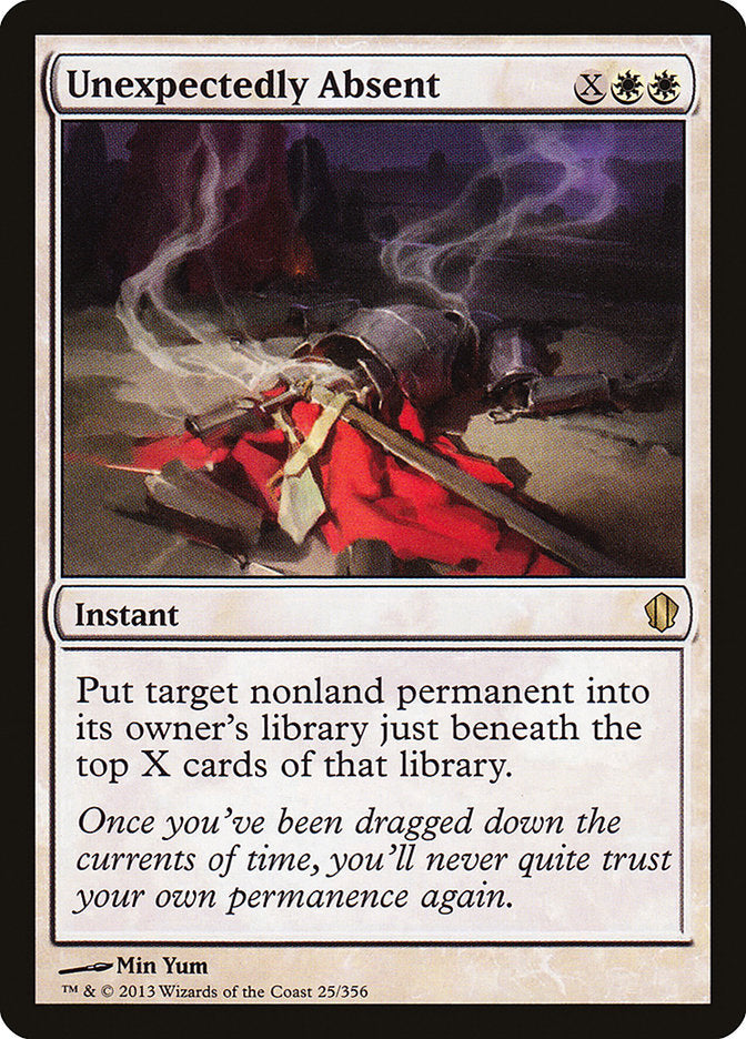 Unexpectedly Absent [Commander 2013] | Total Play