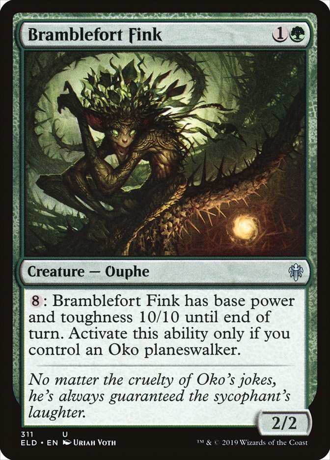 Bramblefort Fink [Throne of Eldraine] | Total Play