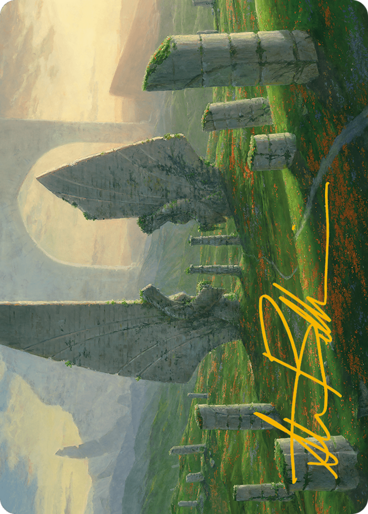 Monumental Henge Art Card (Gold-Stamped Signature) [Modern Horizons 3 Art Series] | Total Play