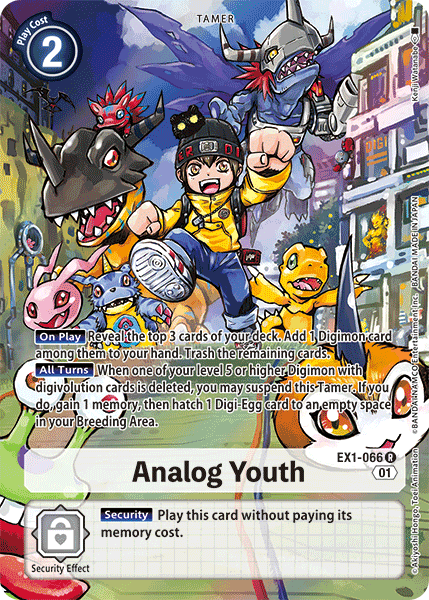 Analog Youth [EX1-066] (Alternate Art) [Classic Collection] | Total Play