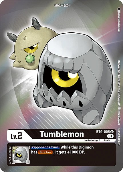 Tumblemon [BT9-005] (Alternative Art - Box Topper) [X Record] | Total Play