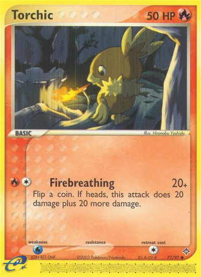 Torchic (77/97) [EX: Dragon] | Total Play