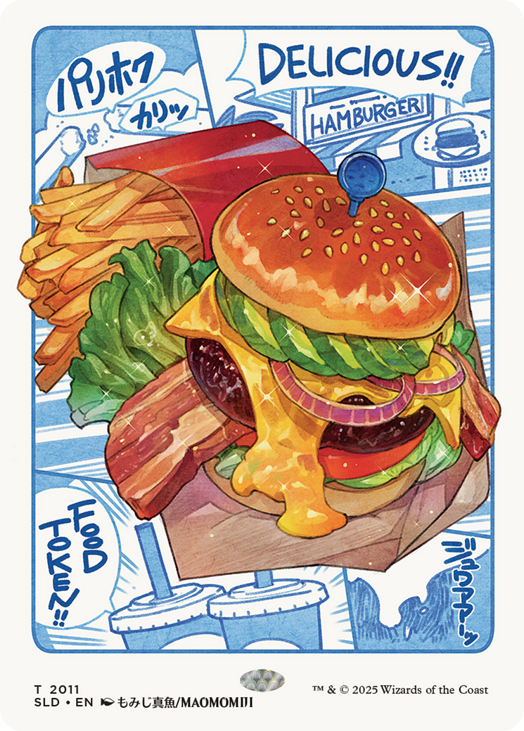 Food Token (2011) (Rainbow Foil) [Secret Lair Drop Series] | Total Play